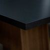 Juego de Comedor Vekkahome Lola Nelly 4 Sillas Negro