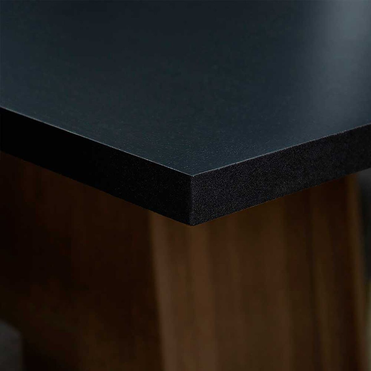 Juego de Comedor Vekkahome Lola Nelly 4 Sillas Negro