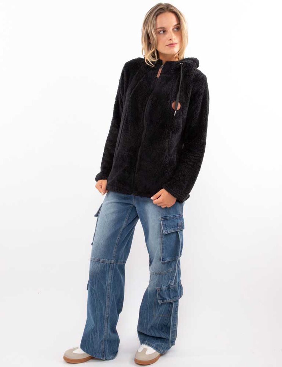 Polerón Peludo Mujer Icono