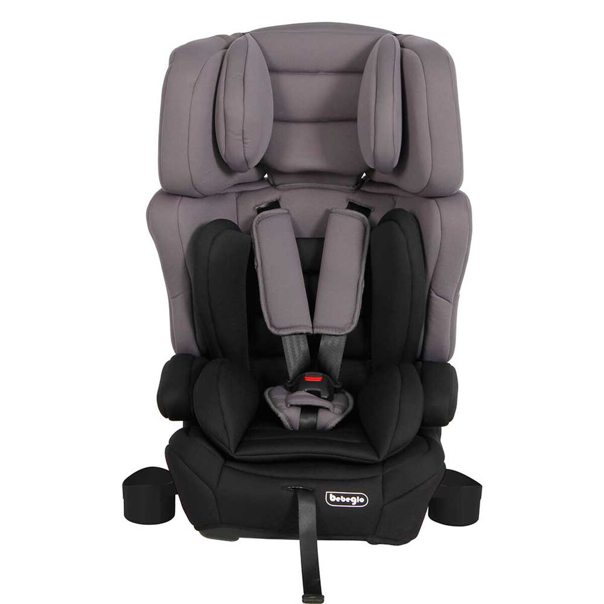 Silla Auto Butaca Alzador 9 a 36 kls Gris Bebeglo