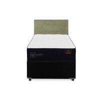 Cama Nido CIC 1,5 Plazas Premium + Respaldo Villarrica Olivo