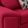 Sof&aacute; Elegant Detail New Houston 2 Cuerpos Rojo