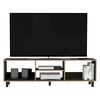 Rack TV TuHome Nomik Texas Negro Hasta 70"