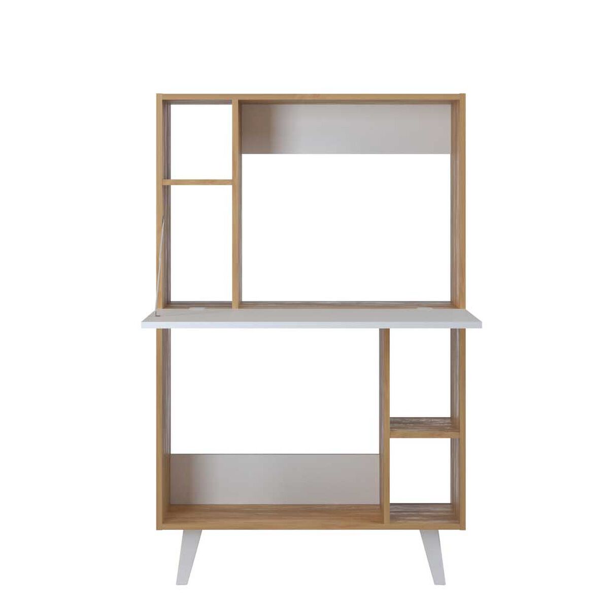 Escritorio Silcosil Nano Madera Blanco