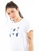 Polera Con Estamapdo Manga Corta Mujer Icono