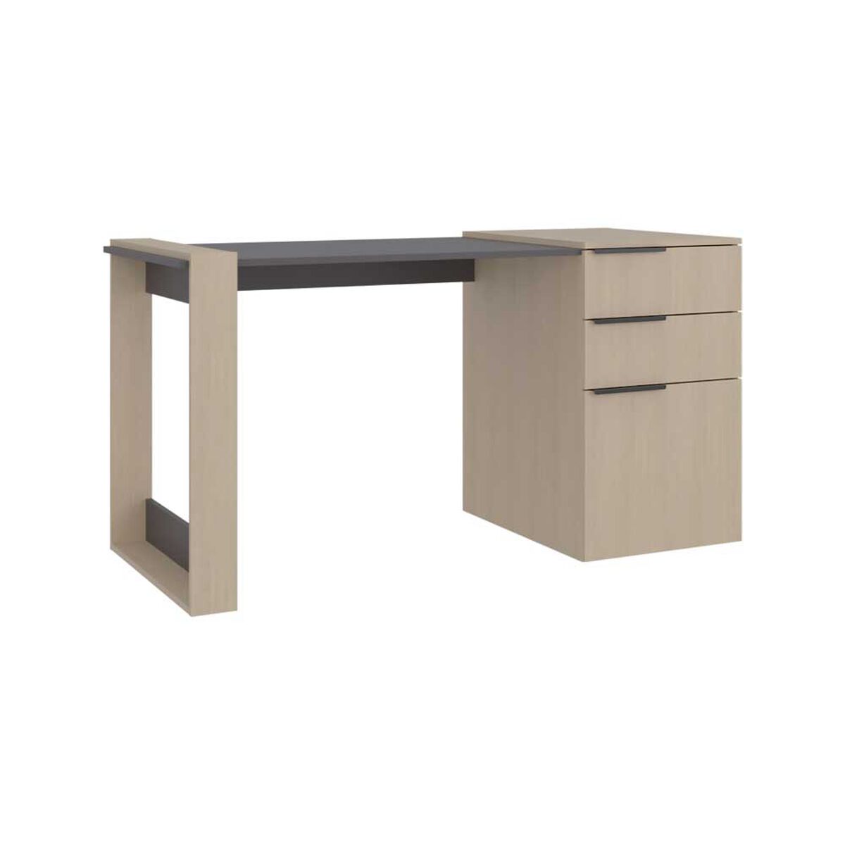 Escritorio Tuhome Office Cartagena Plomo