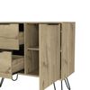 Cómoda TuHome Concept D Duna Wengue 2 Cajones