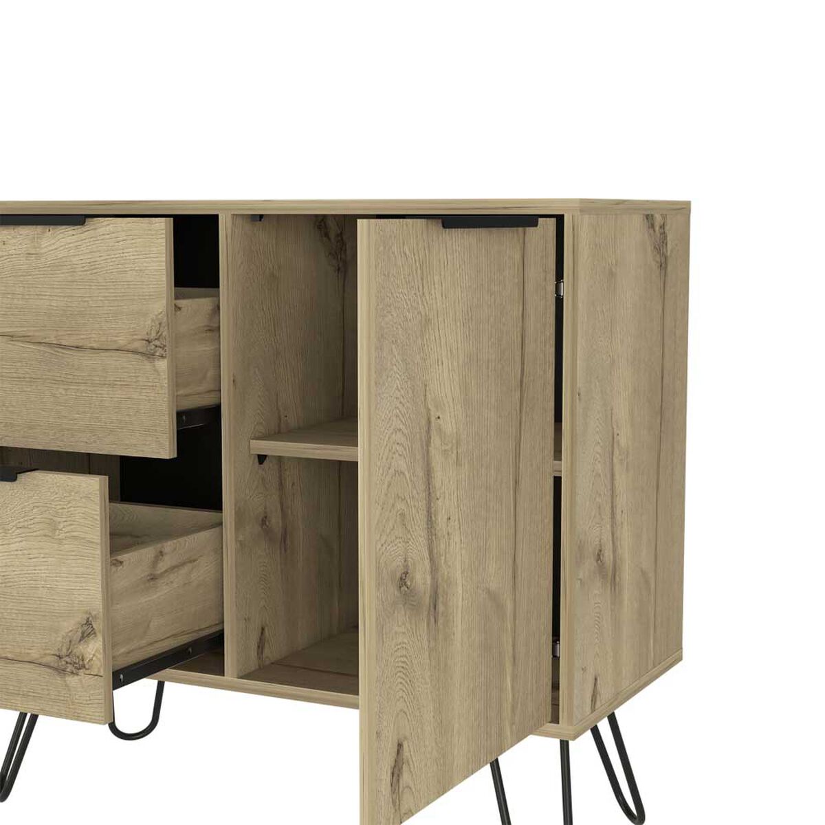 Cómoda TuHome Concept D Duna Wengue 2 Cajones
