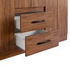 Closet Almore Mexico 6 Puertas 2 Cajones Castano