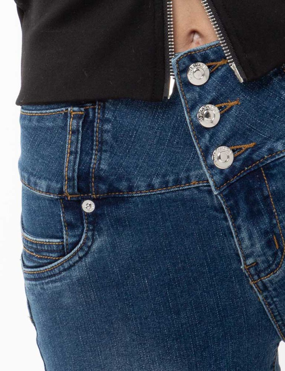 Jeans Skinny Push Up  Mujer Fiorucci
