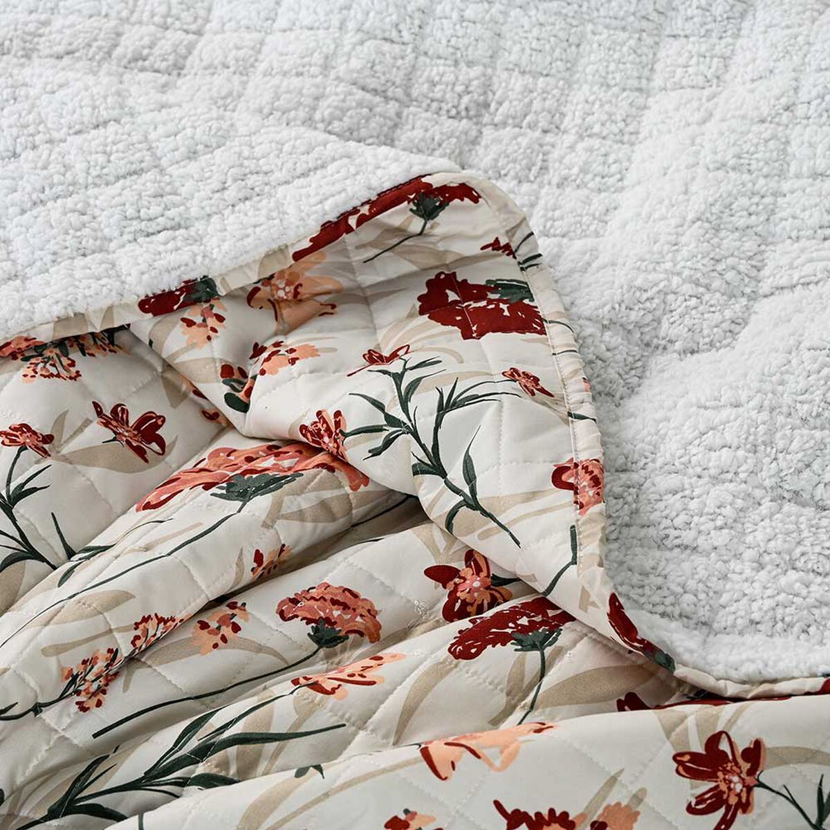 Quilt Sherpa American Family 2 Plazas Ema