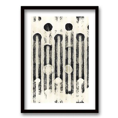 Imagen 1 del producto Cuadro Decorativo Retela Chevron II 70 x 50 cm