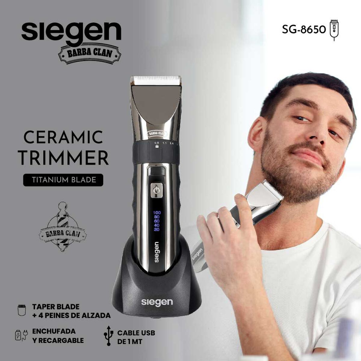 Cortapelos SG-8650 Trimmer