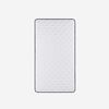 Cama Europea Rosen 1,5 Plazas Wave + Respaldo + Velador Tabor Grafito