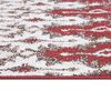 Alfombra Dib Kaleb 50 x 90 cm Rojo