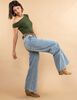 Jeans Flare Mujer Zibel