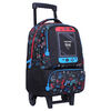 Pack Mochila con Ruedas + Lonchera + Estuche + Botella Bakan Head