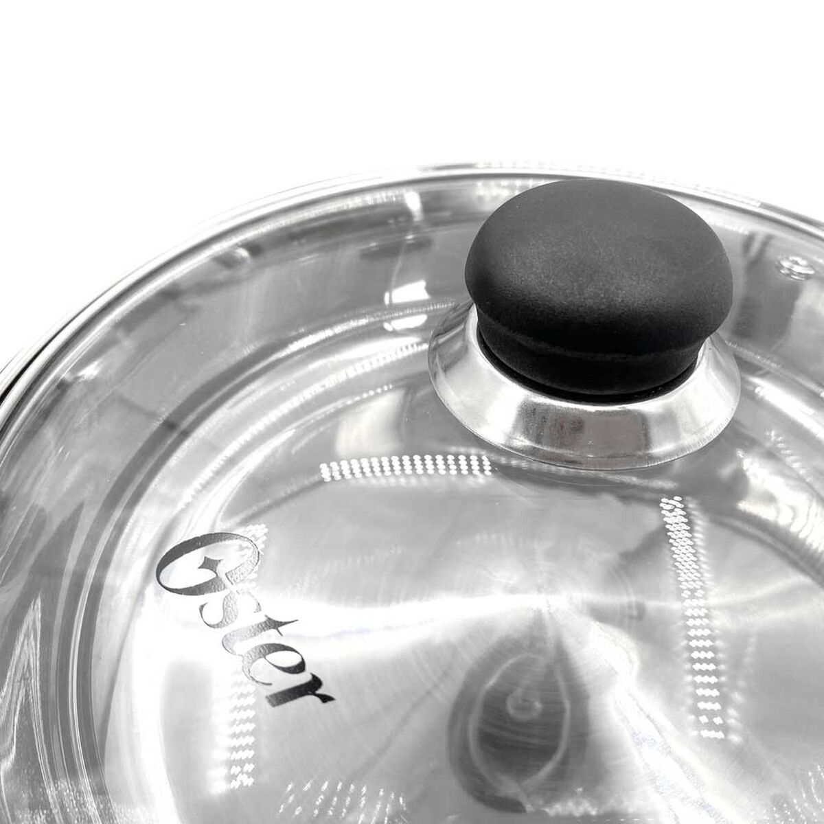 Batería de Cocina Acero Inoxidable Oster Rametto 8 Piezas