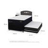 Cama Nido CIC 1,5 Plazas Premium + Respaldo + Velador Gales