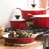 Baterías de Cocina Cerámica Kitchenware Simply Rojo 10 Piezas