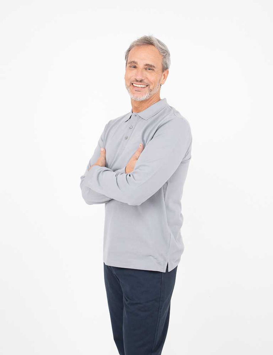Polera Manga Larga Hombre Portman Club