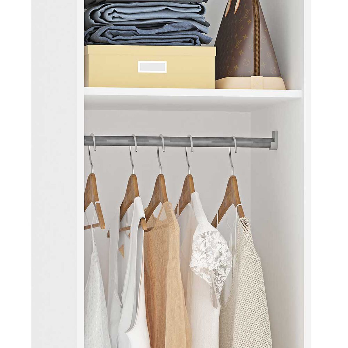 Clóset Vekkahome Blanco 1 Puertas Blanco