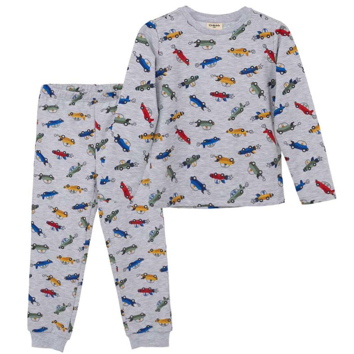 Pijama Auto Niño Chess