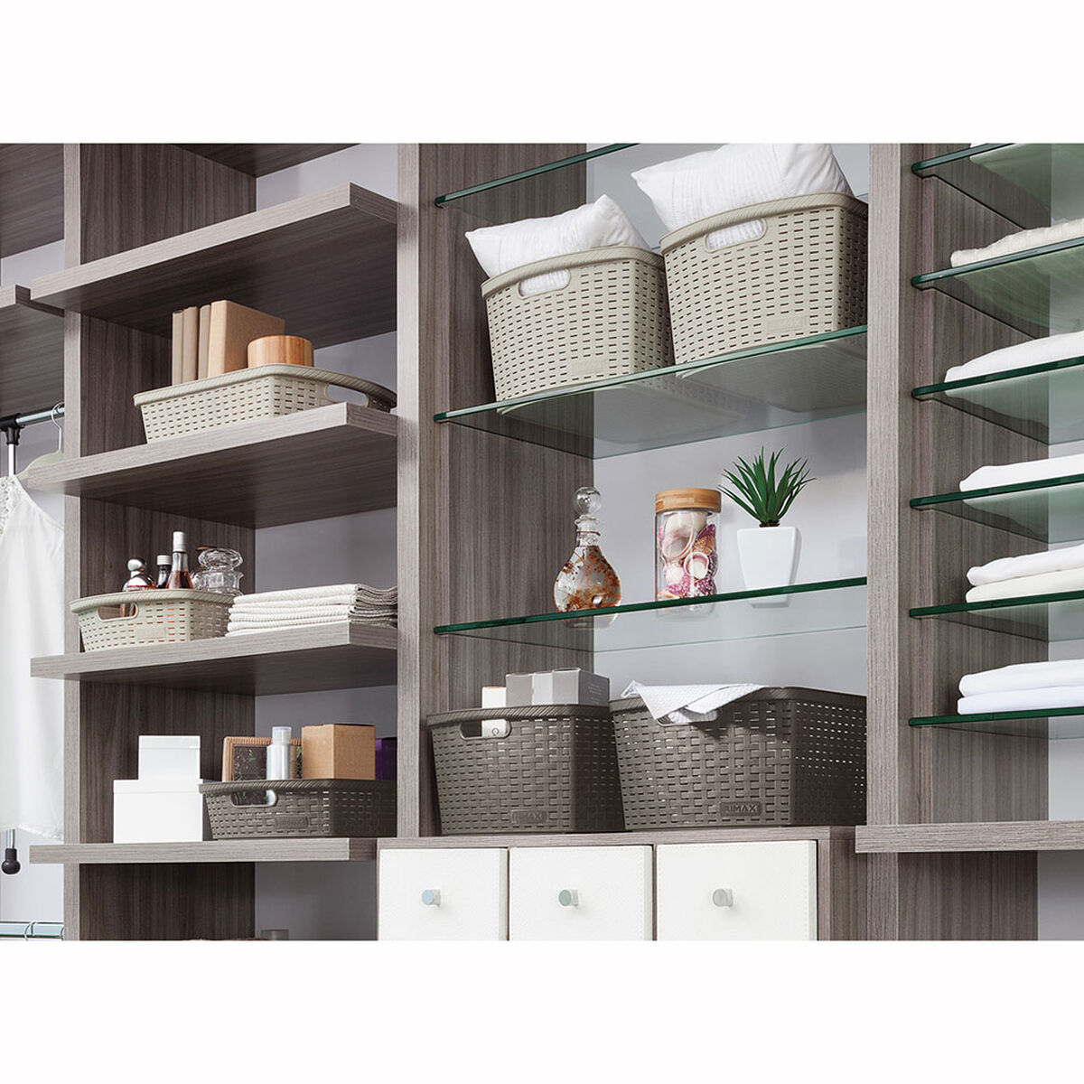 Canasta De Rattan Home Rimax