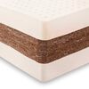 Cama Europea CIC Base Dividida 2 Plazas Cocopedic + Respaldo Milan Alpino