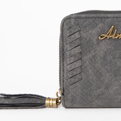 Imagen 2 del producto Billetera Ecocuero Gris Alma