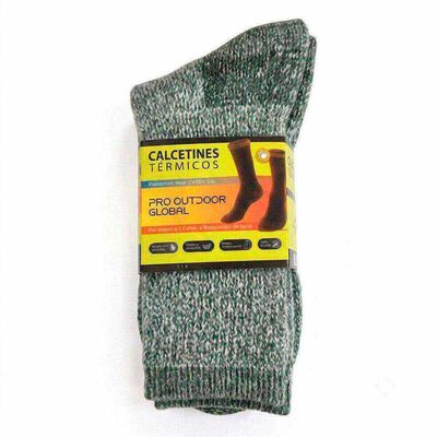 Calcetines Térmicos Verde Pro Outdoor