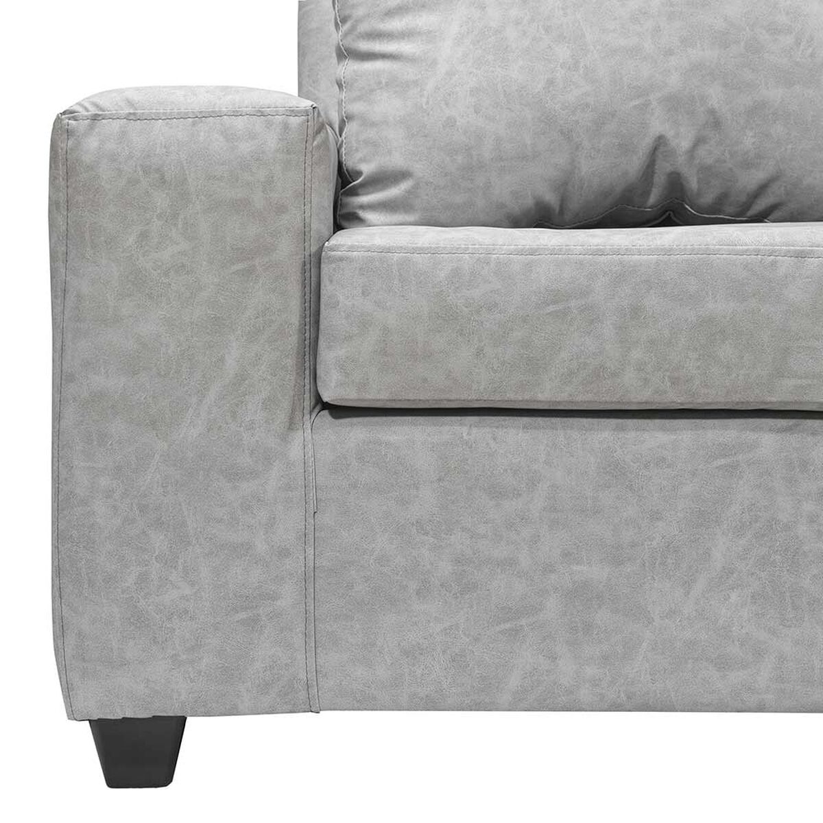 Sofá Seccional Innovamuebles Kahlo 3 Cuerpos Gris