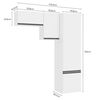 Mueble Organizador de Logia Vekkahome Blanco