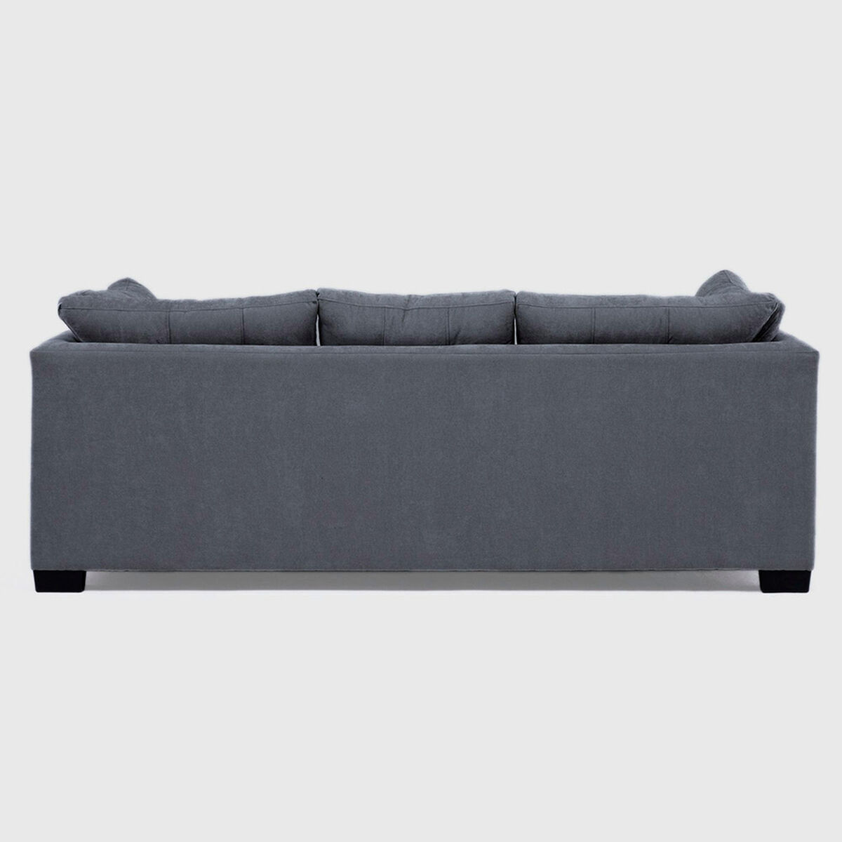 Sof&aacute; Muebles MPR Edimburgo 3 Cuerpos Gris Oscuro