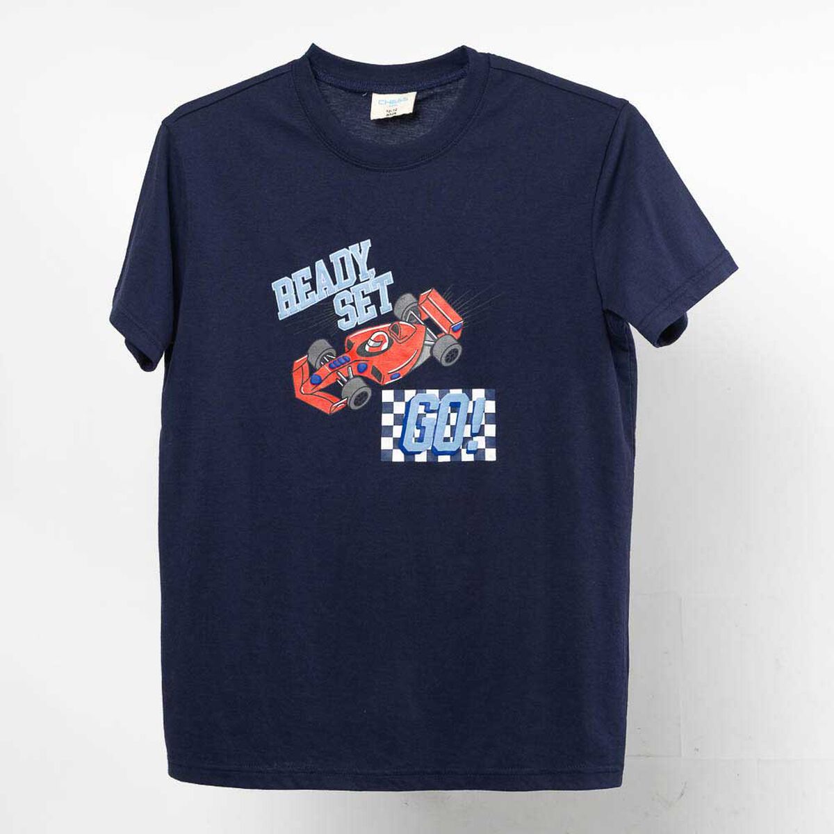 Conjunto Pijama Polera+Short Ni&ntilde;o Chess