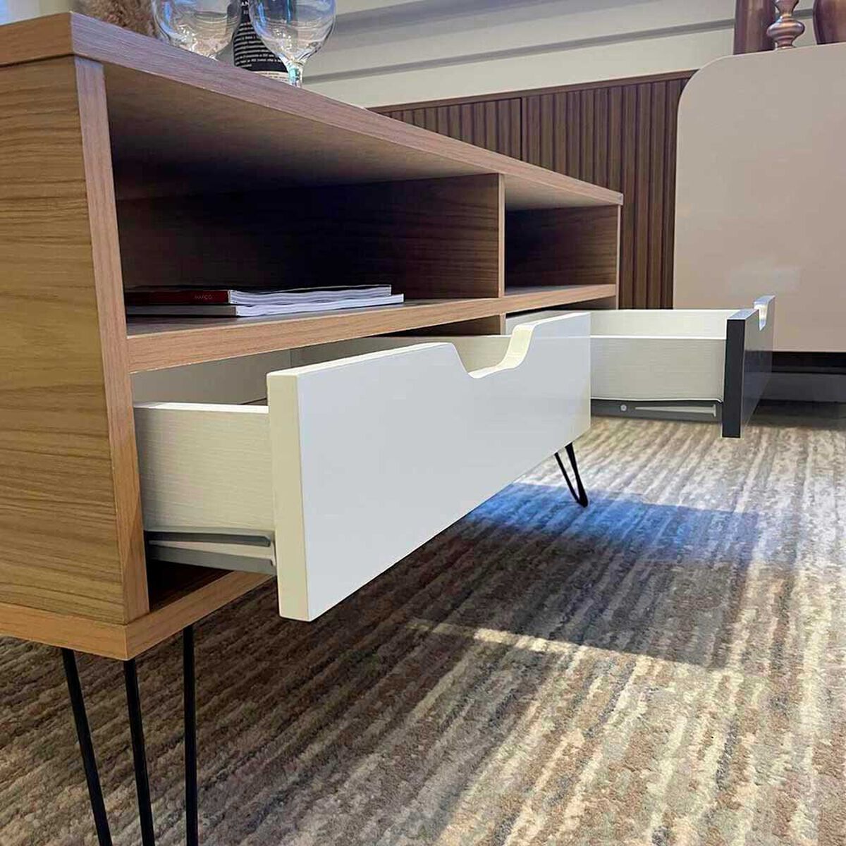 Mesa de Centro Exit Estocolmo Roble Grafito