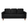 Sofá Latam Home Venecia 3 Cuerpos Negro