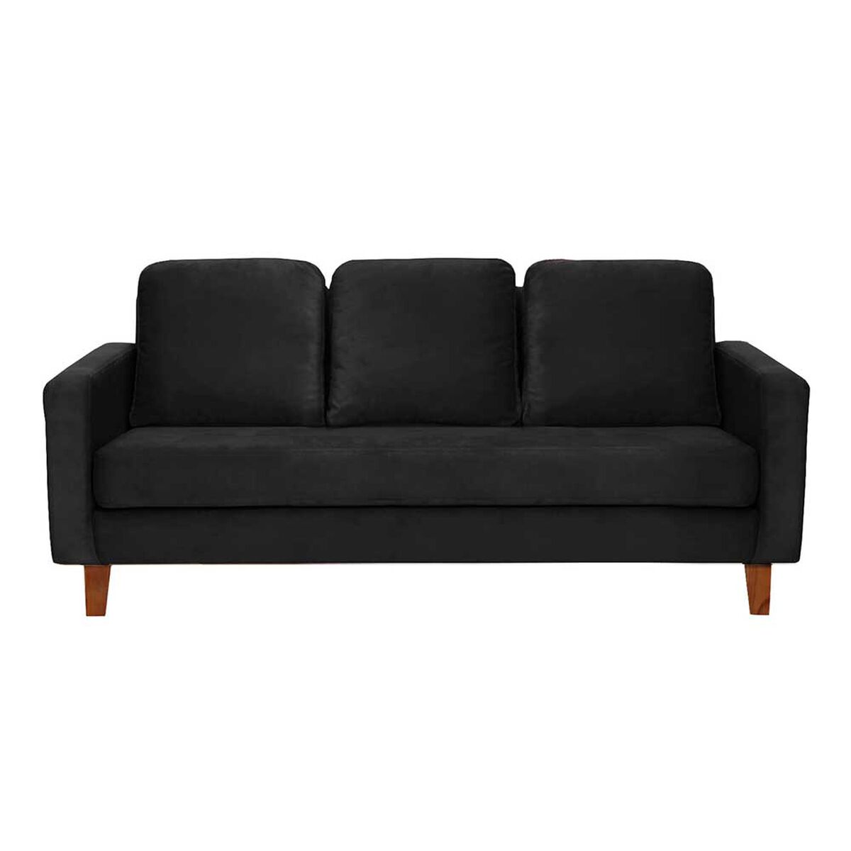Sofá Latam Home Venecia 3 Cuerpos Negro