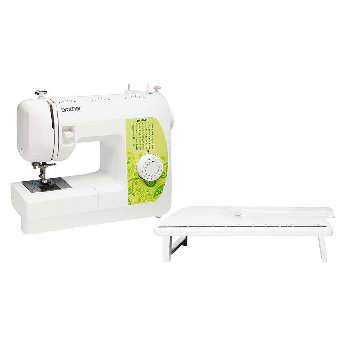 Máquina de Coser Brother BM2800 + Mesa de Extensión SAWT1