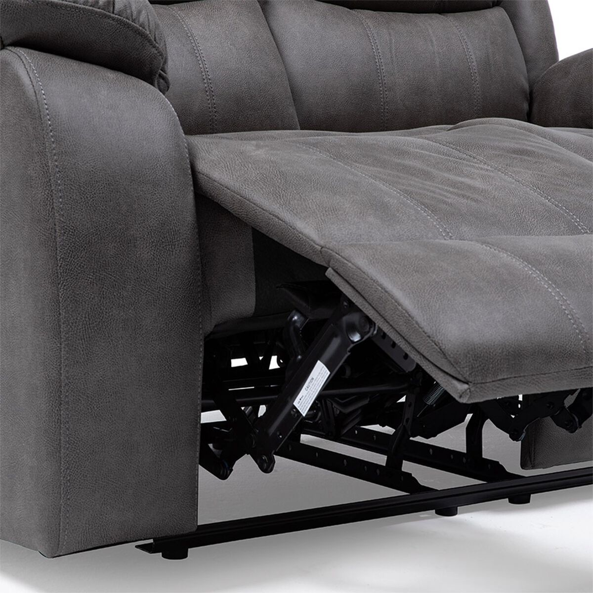 Sofá Reclinable VYS SPA Isabel 2 Cuerpos Gris