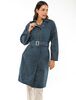 Abrigo Trench Denim Mujer Zibel