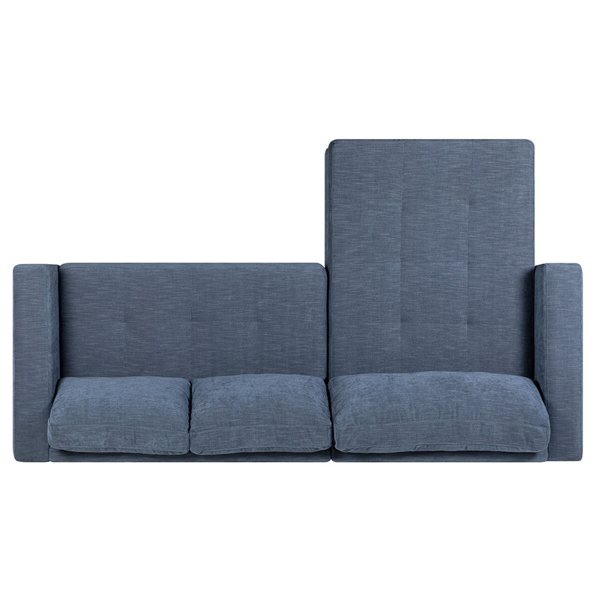 Sofá Seccional Izquierdo Rosen Copeland 3 Cuerpos Indigo