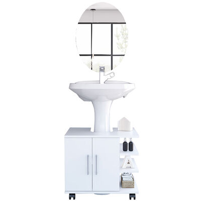 Imagen 2 del producto Mueble de Lavamanos 55 + Espejo TuHome Bath 55