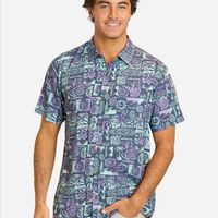 Camisa Manga Corta Hombre Maui And Sons Multicolor