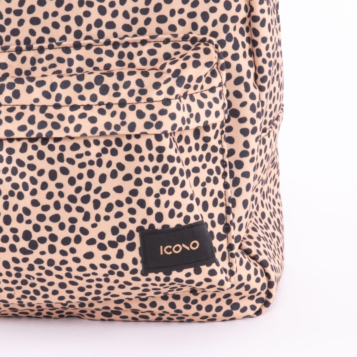 Mochila Algodón Café Icono