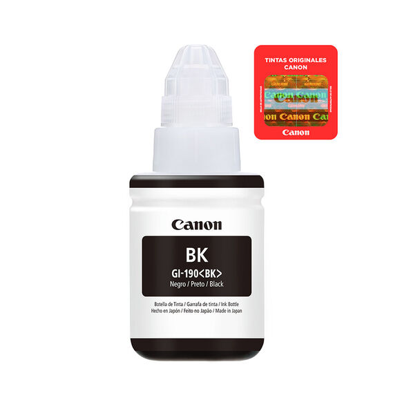 Tinta Botella Canon GL-190 Negro