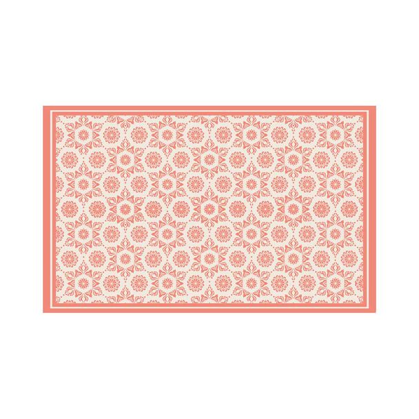 Alfombra Davanti Flor Hindú Coral 140 x220 Flor Hindú Coral