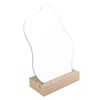 Espejo Base Madera TuHome April 25 x 18 cm