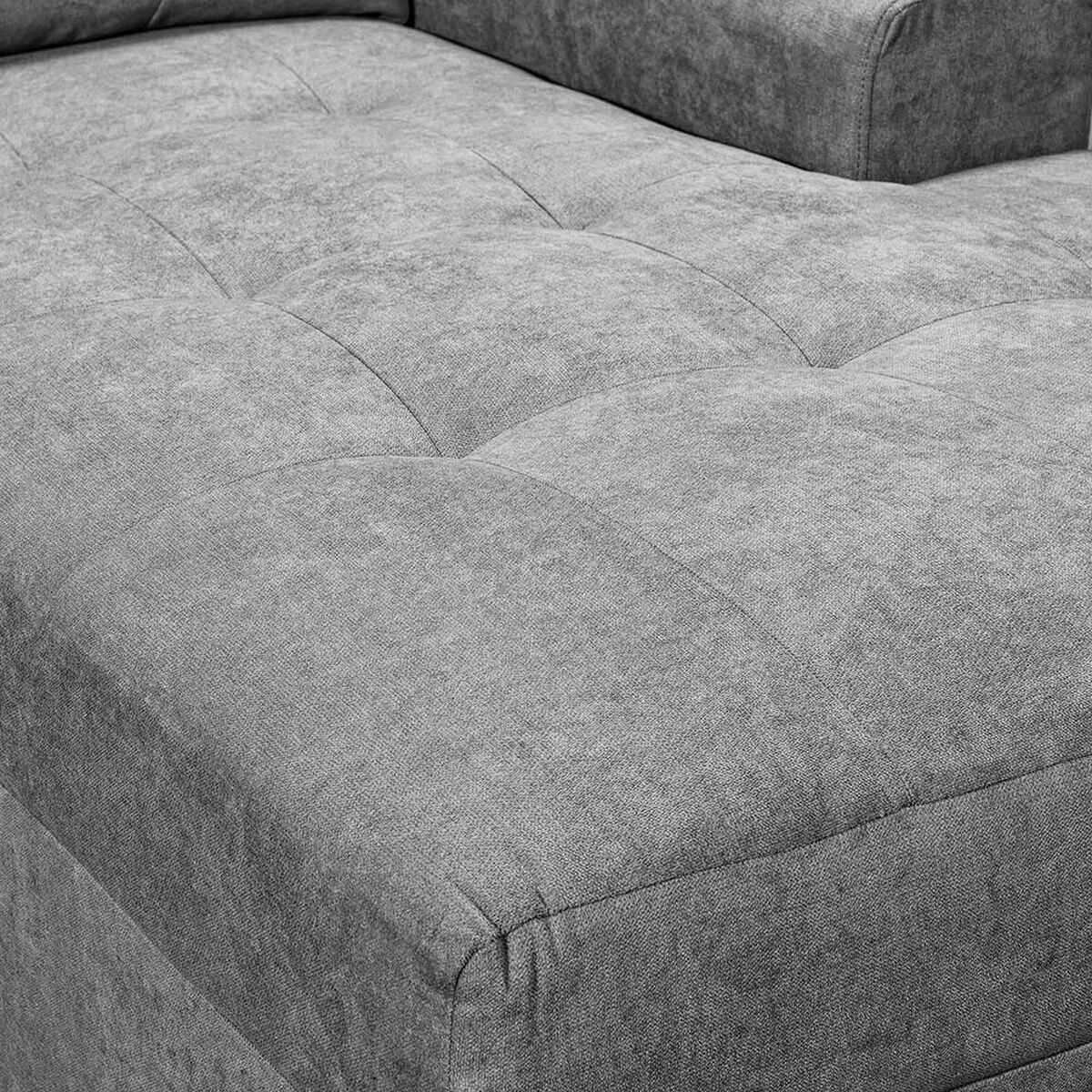 Sofá Seccional Innovamuebles Le Mans XL 4 Cuerpos Gris