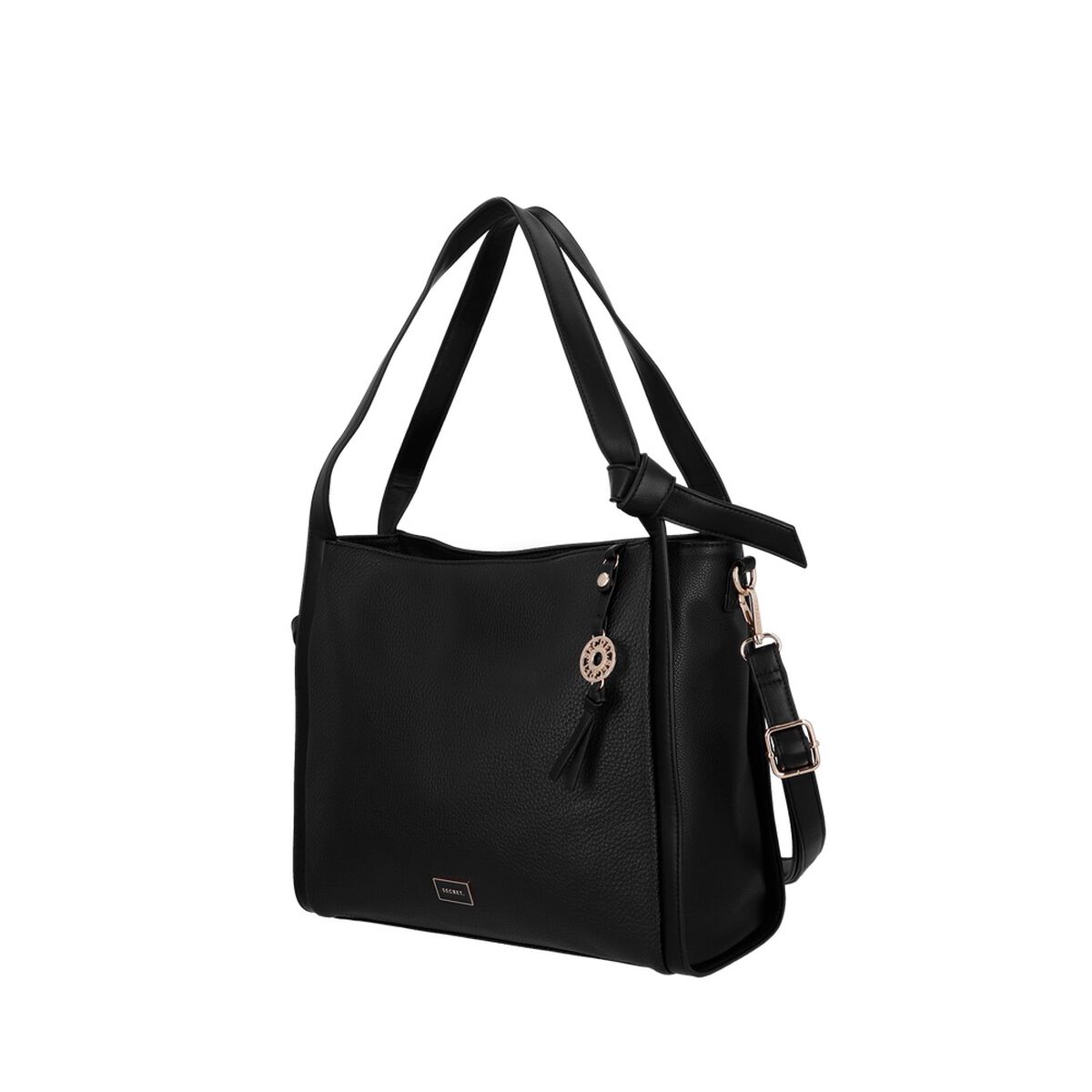 Cartera de hombro Secret Boston ST6 L Negro